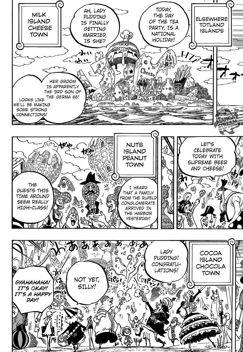 One Piece Manga Chapter 859 page 13 - Emperor Assassination Plan