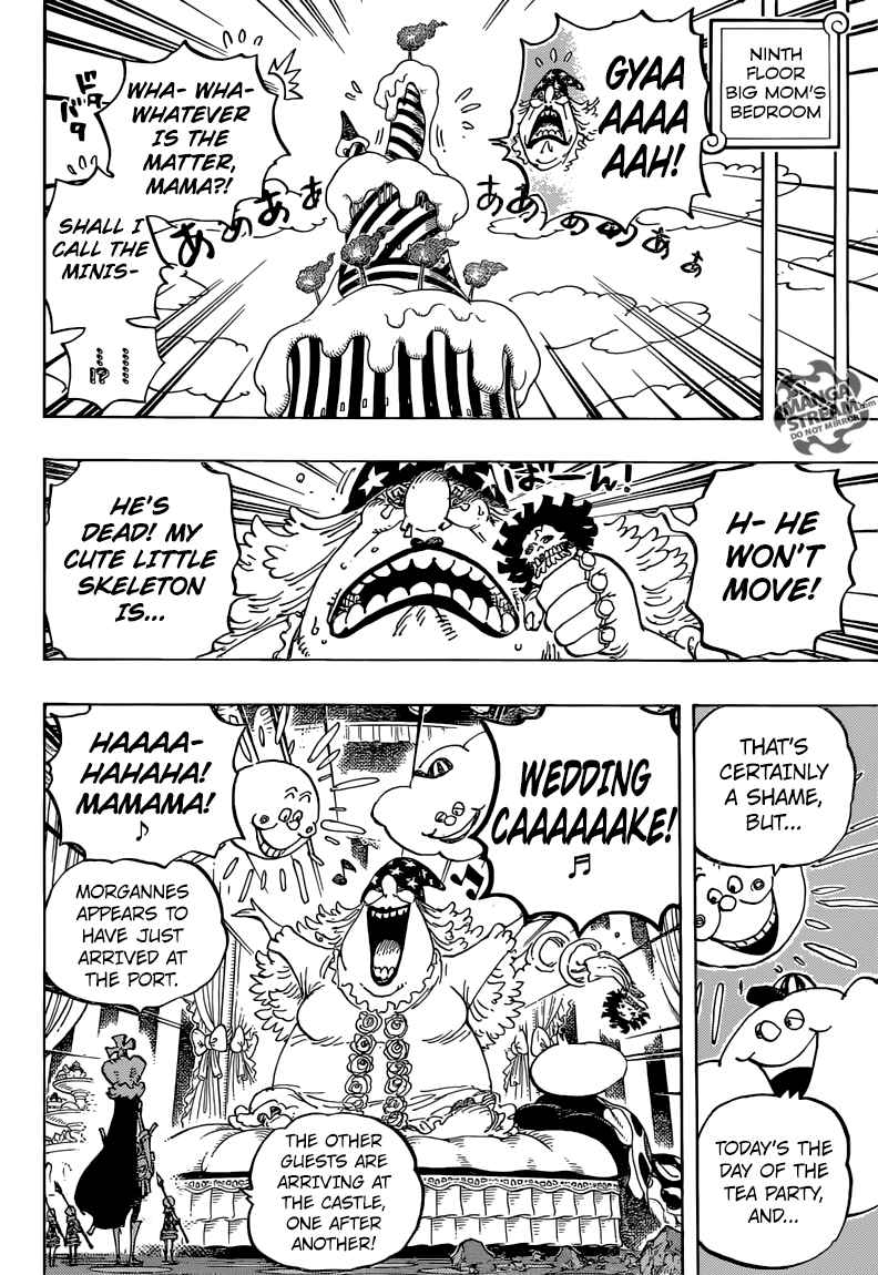 One Piece Manga Chapter 859 page 15 - Emperor Assassination Plan