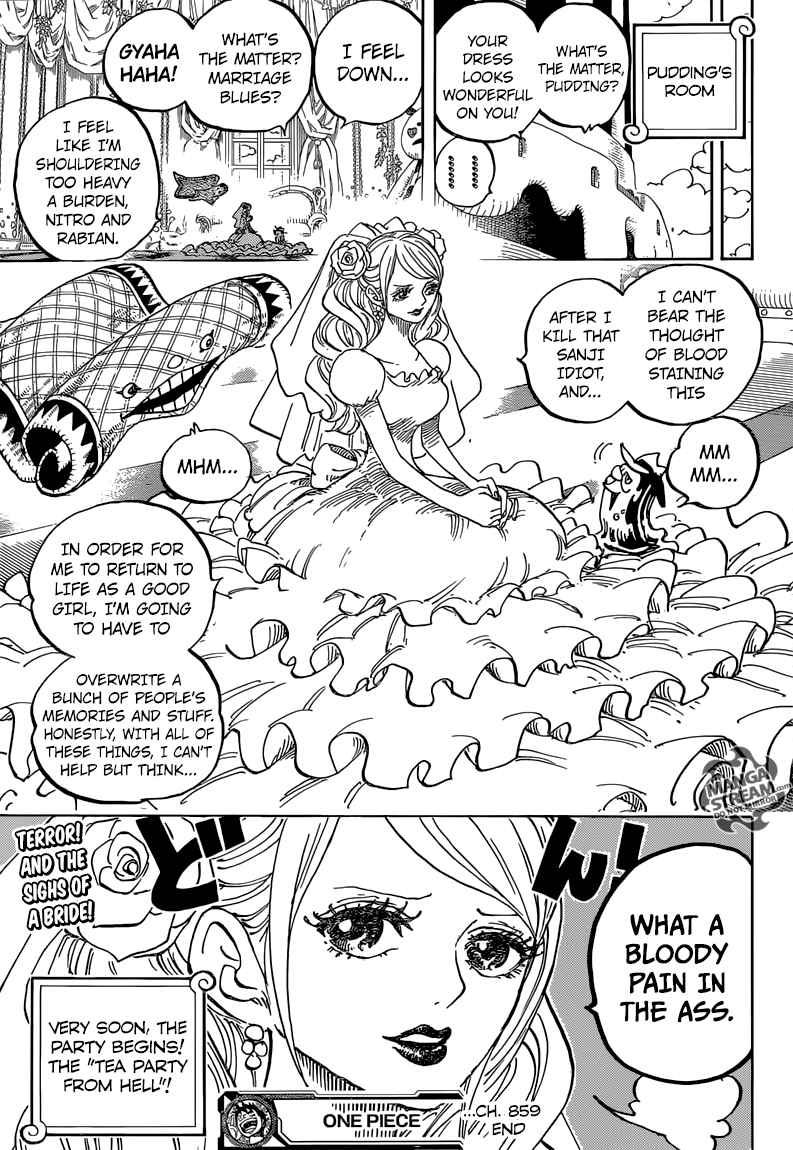 One Piece Manga Chapter 859 page 16 - Emperor Assassination Plan