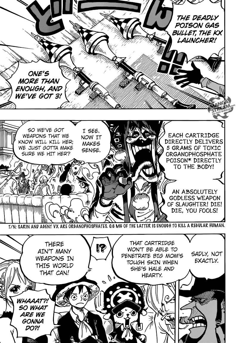 One Piece Manga Chapter 859 page 4 - Emperor Assassination Plan