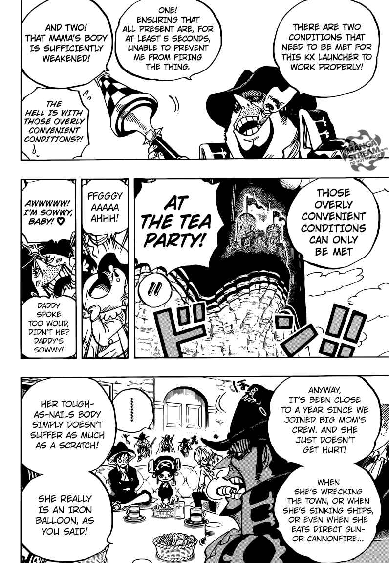 One Piece Manga Chapter 859 page 5 - Emperor Assassination Plan