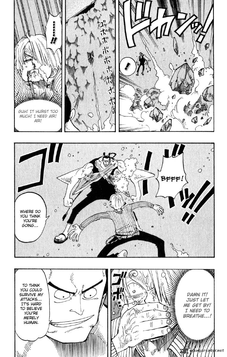 One Piece Manga Chapter 86 page 16 - Chivalry vs. Fish-Man Karate
