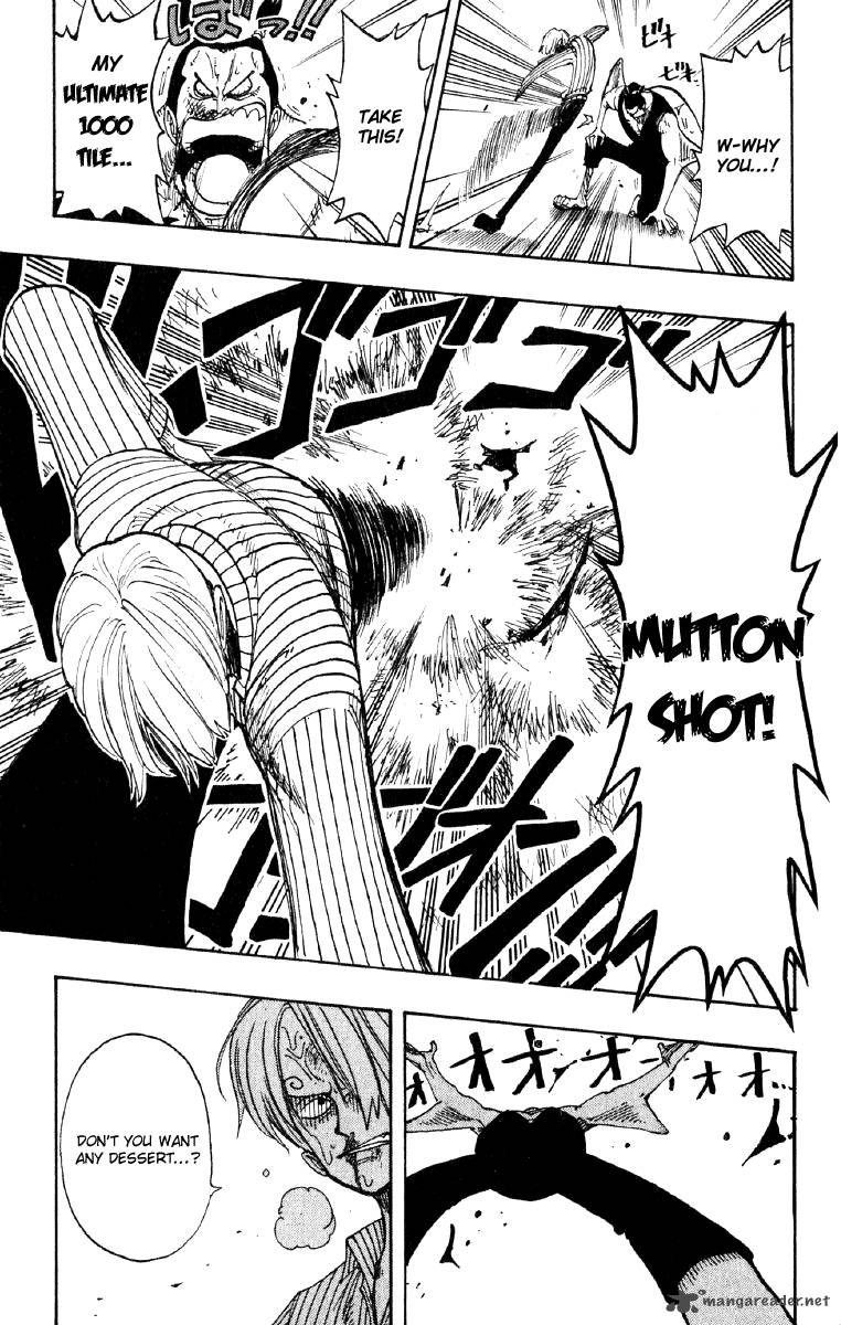 One Piece Manga Chapter 86 page 24 - Chivalry vs. Fish-Man Karate