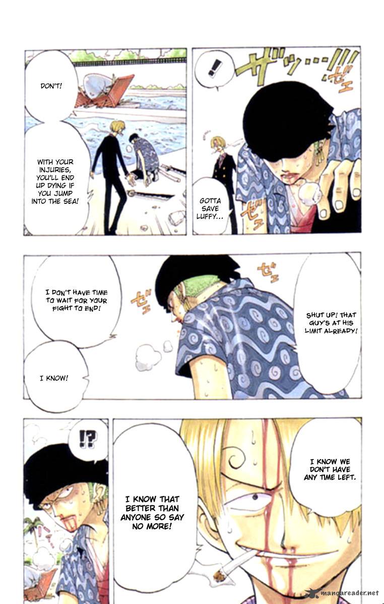 One Piece Manga Chapter 86 page 5 - Chivalry vs. Fish-Man Karate