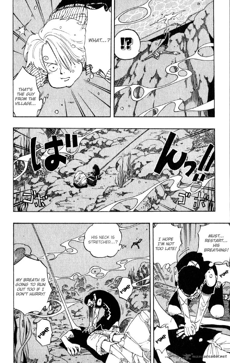 One Piece Manga Chapter 86 page 9 - Chivalry vs. Fish-Man Karate