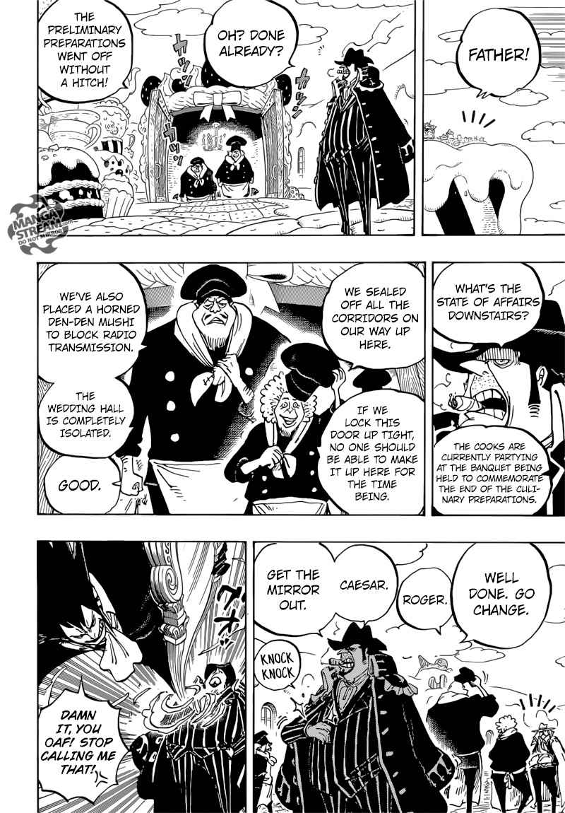 One Piece Manga Chapter 861 page 8 - Good Actor