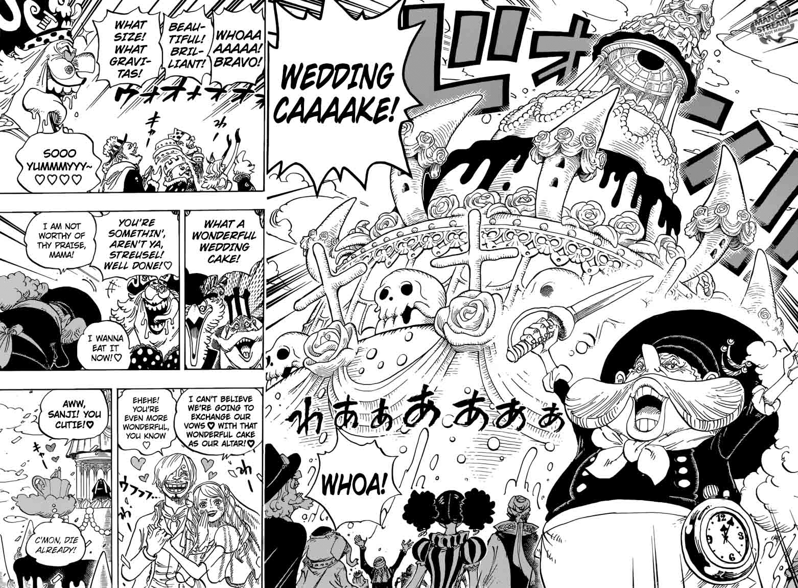 One Piece Manga Chapter 862 page 4 - The Intelligent Ones
