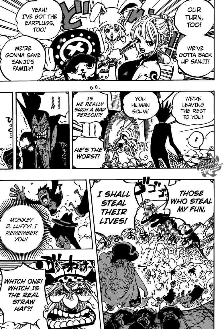 One Piece Manga Chapter 863 page 10 - The Honorable