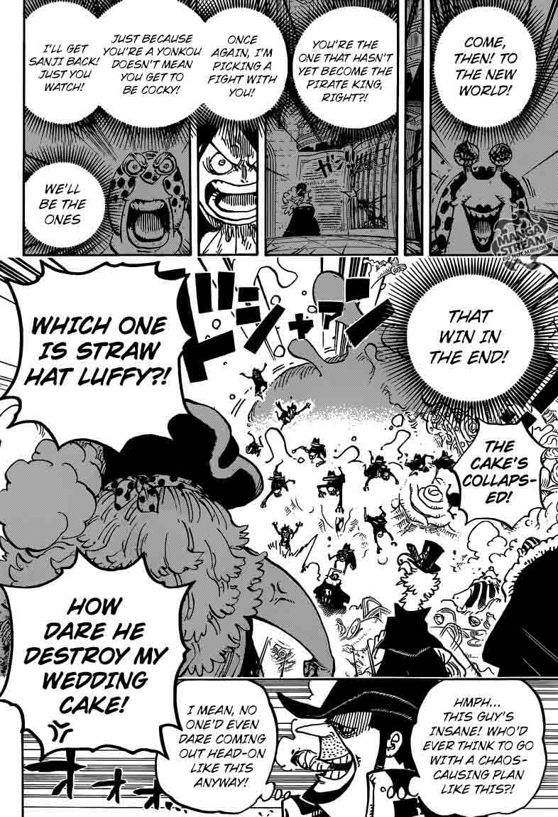 One Piece Manga Chapter 863 page 11 - The Honorable