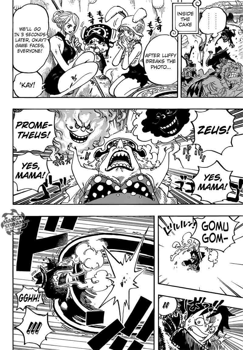 One Piece Manga Chapter 863 page 13 - The Honorable