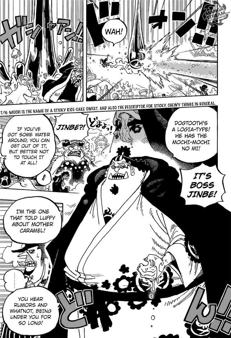 One Piece Manga Chapter 863 page 16 - The Honorable