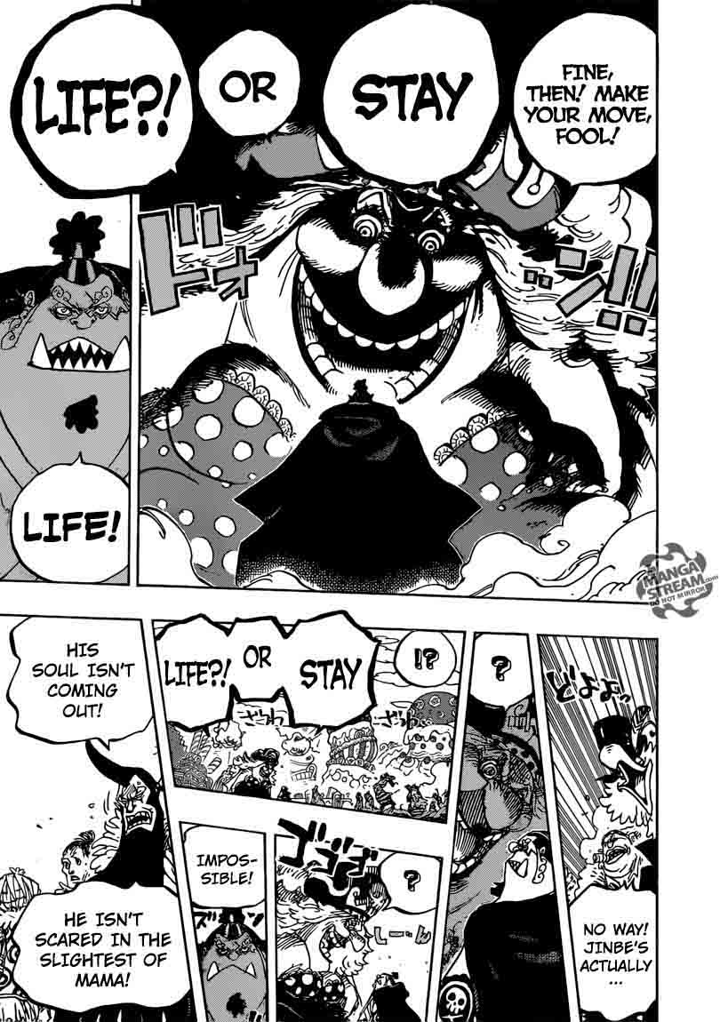 One Piece Manga Chapter 863 page 18 - The Honorable