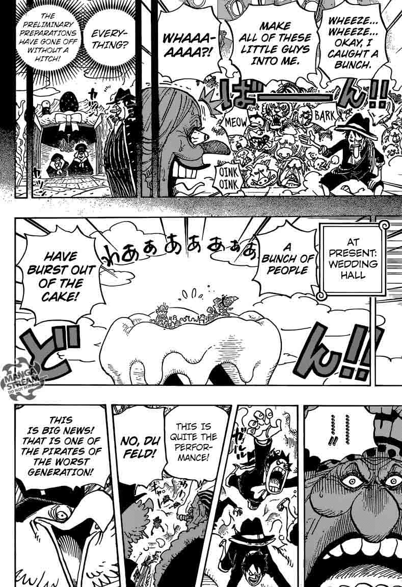 One Piece Manga Chapter 863 page 5 - The Honorable