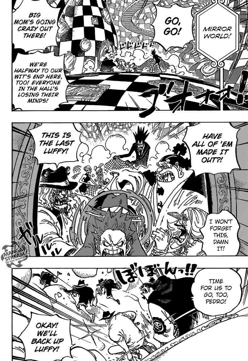 One Piece Manga Chapter 863 page 9 - The Honorable