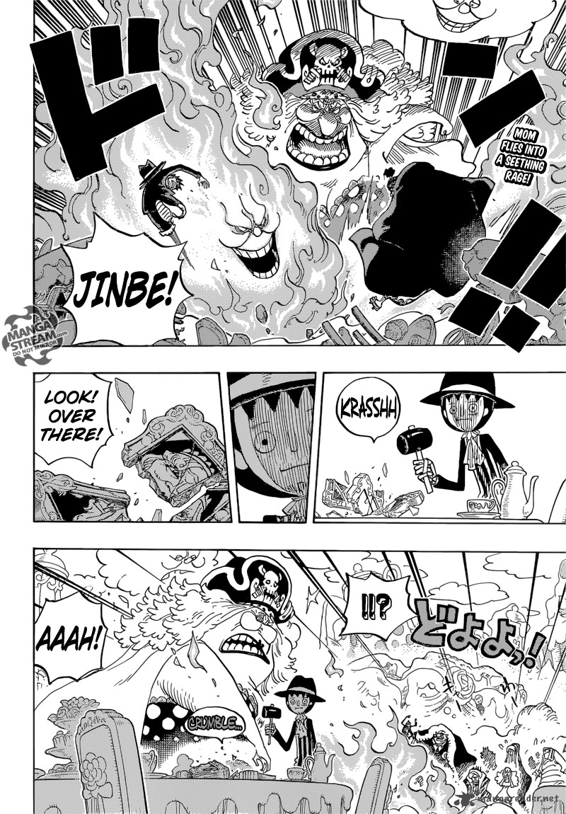 One Piece Manga Chapter 864 page 2 - The Vinsmoke Massacre Plot