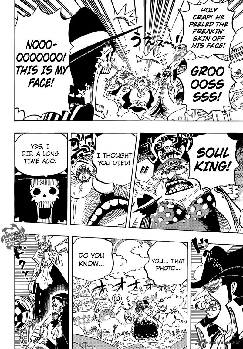One Piece Manga Chapter 864 page 4 - The Vinsmoke Massacre Plot