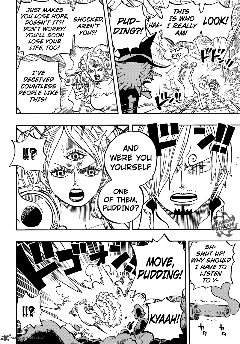 One Piece Manga Chapter 864 page 6 - The Vinsmoke Massacre Plot