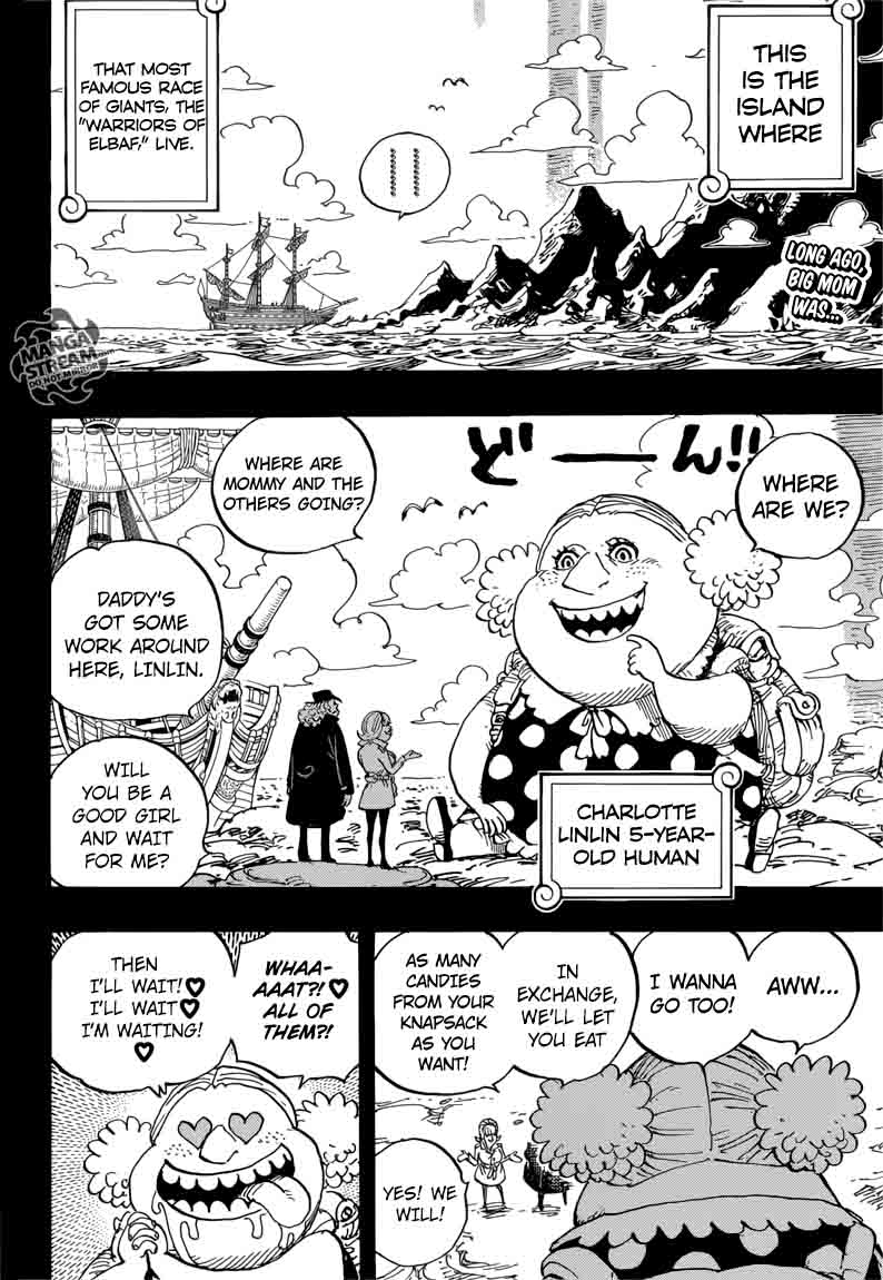 One Piece Manga Chapter 866 page 3 - Natural Born Destroyer