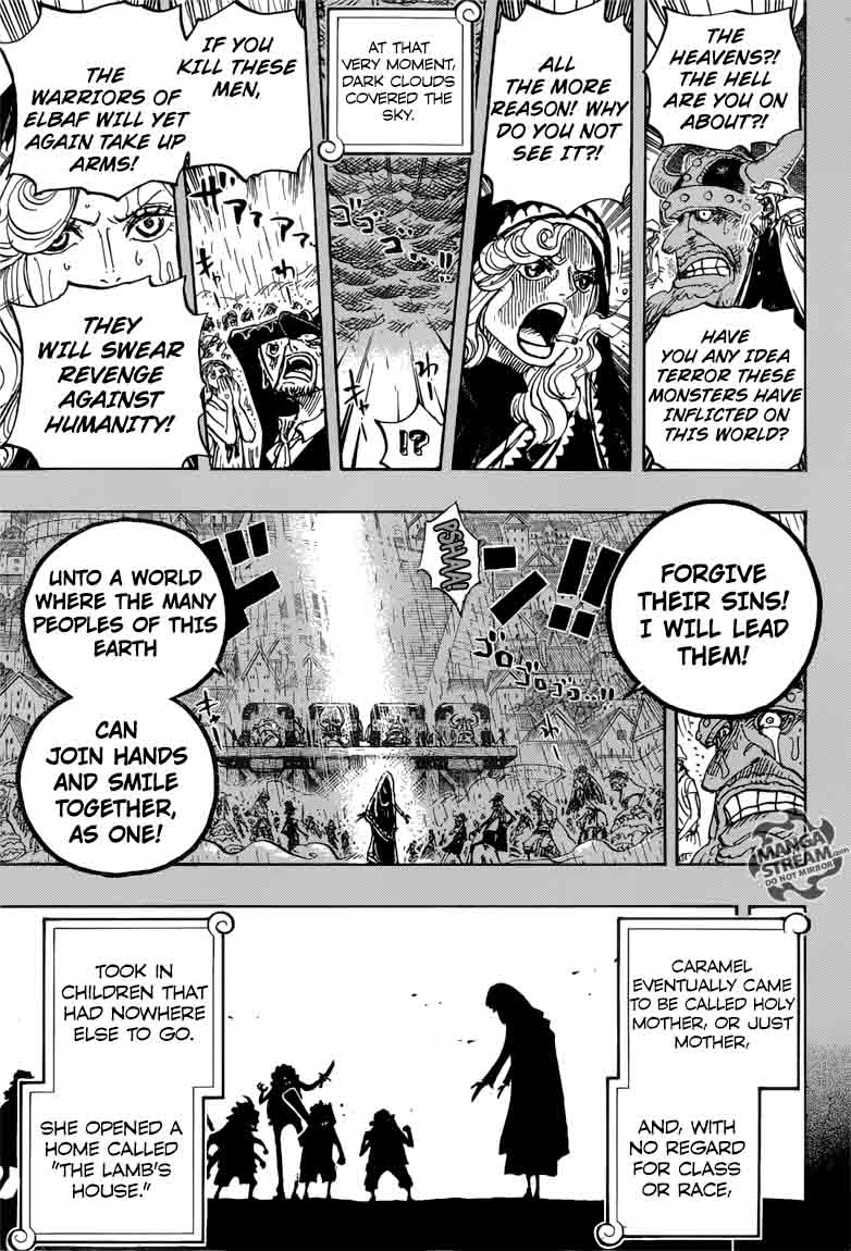 One Piece Manga Chapter 866 page 6 - Natural Born Destroyer