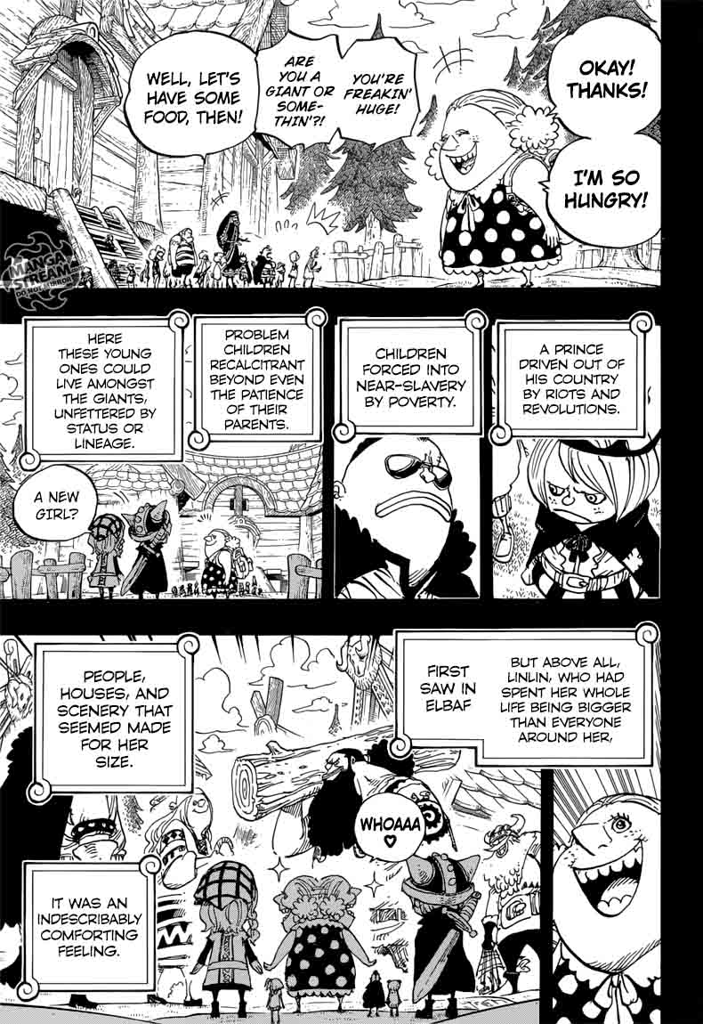 One Piece Manga Chapter 866 page 8 - Natural Born Destroyer