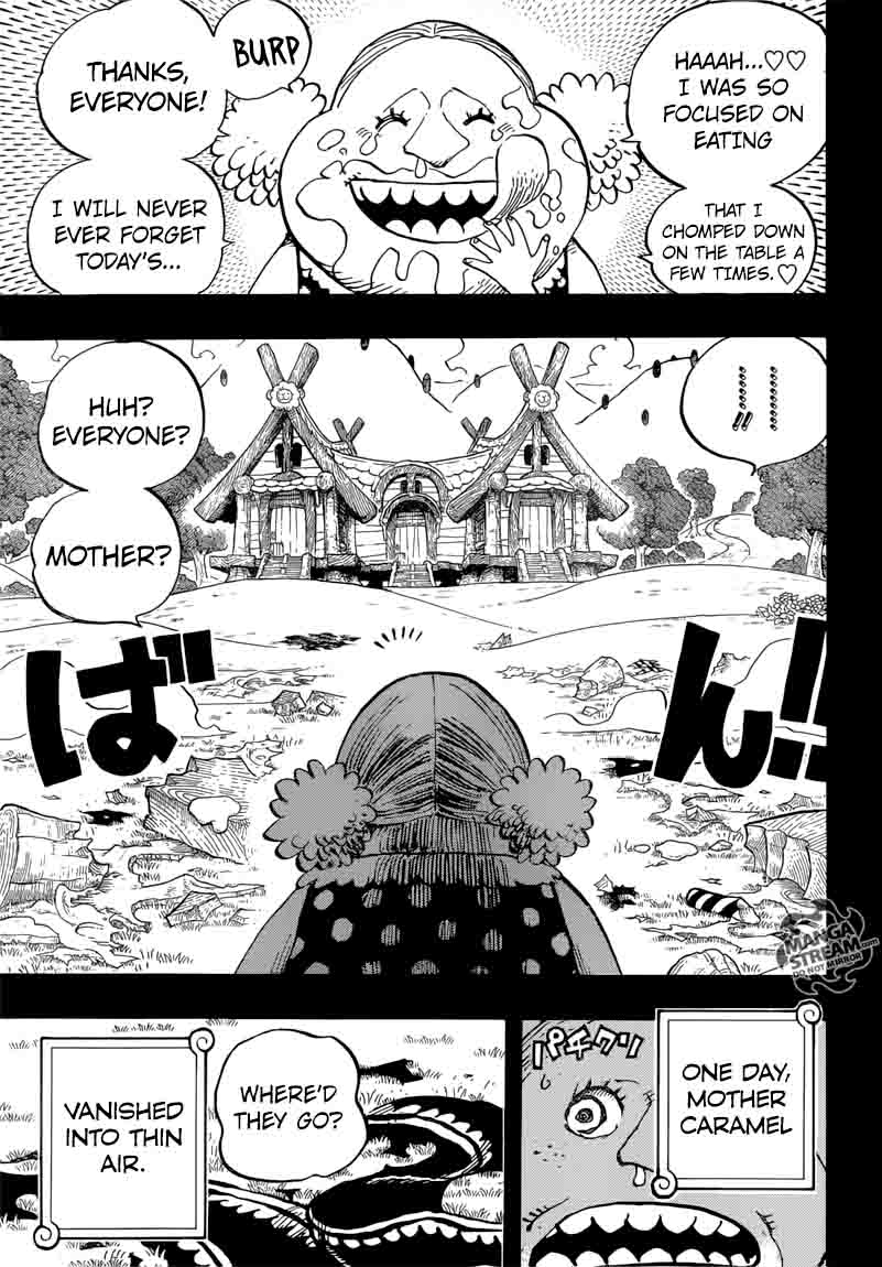 One Piece Manga Chapter 867 page 13 - Happy Birthday
