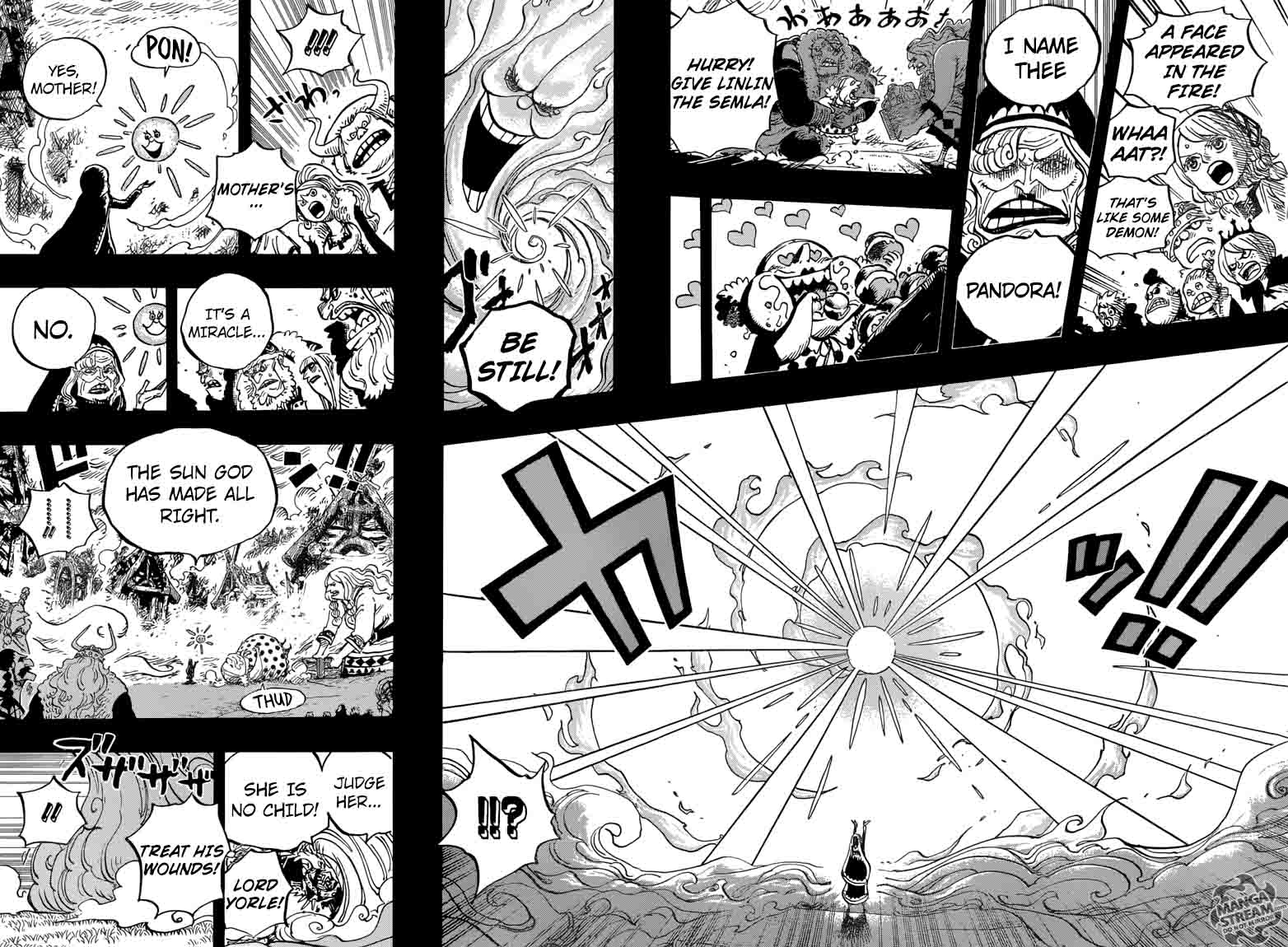 One Piece Manga Chapter 867 page 5 - Happy Birthday