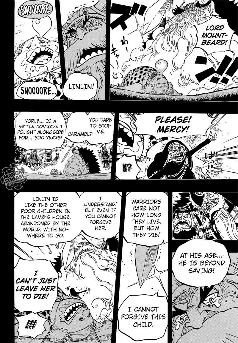 One Piece Manga Chapter 867 page 6 - Happy Birthday