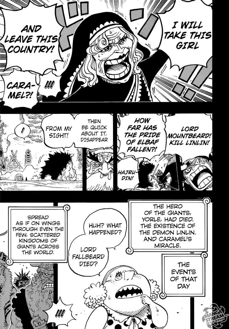 One Piece Manga Chapter 867 page 7 - Happy Birthday