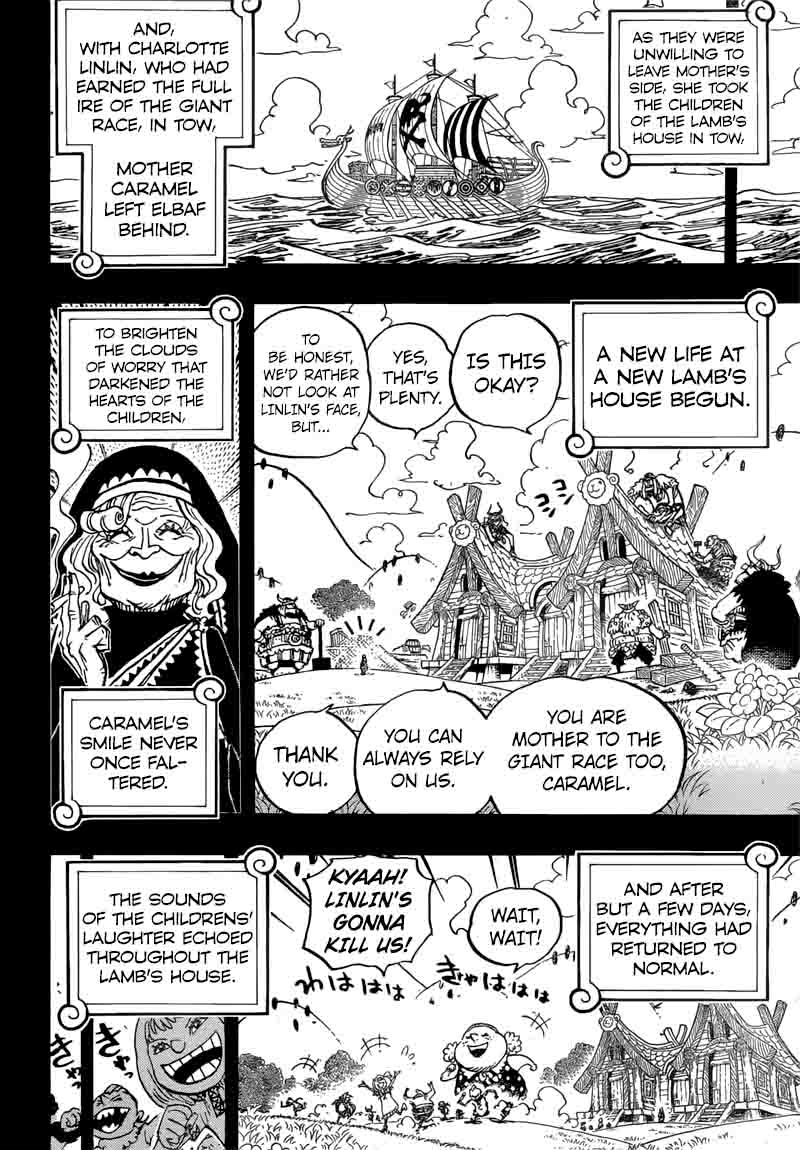 One Piece Manga Chapter 867 page 8 - Happy Birthday