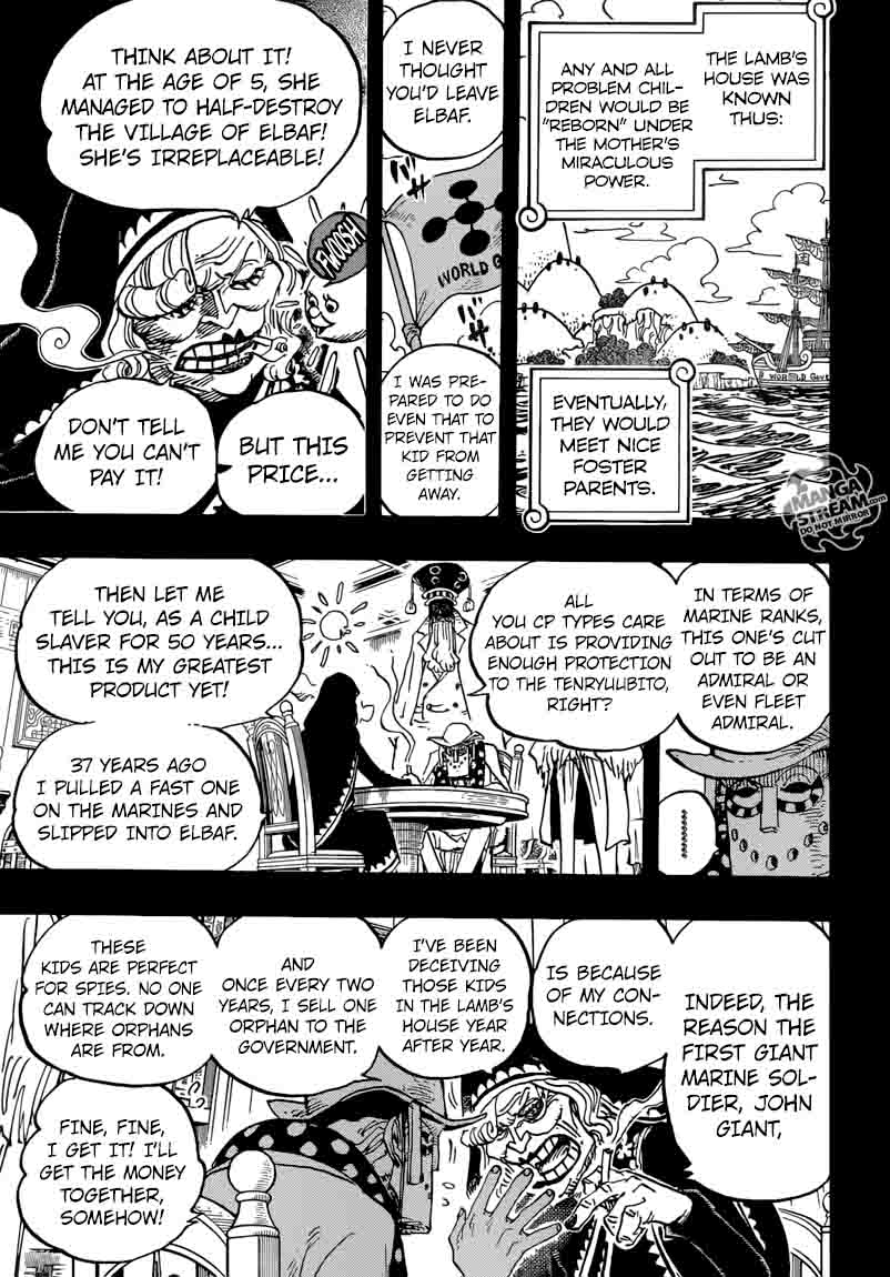 One Piece Manga Chapter 867 page 9 - Happy Birthday