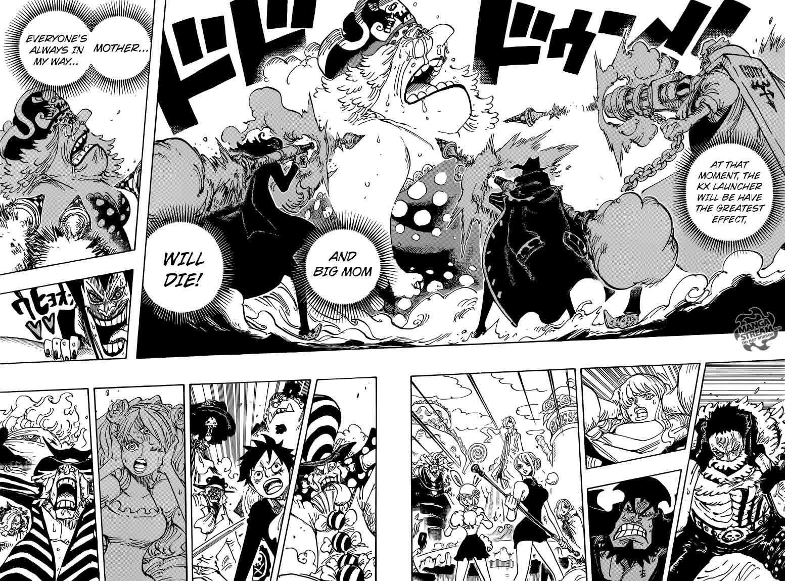 One Piece Manga Chapter 868 page 6 - KX Launcher