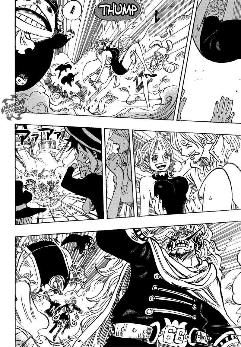 One Piece Manga Chapter 869 page 10 - Under Siege
