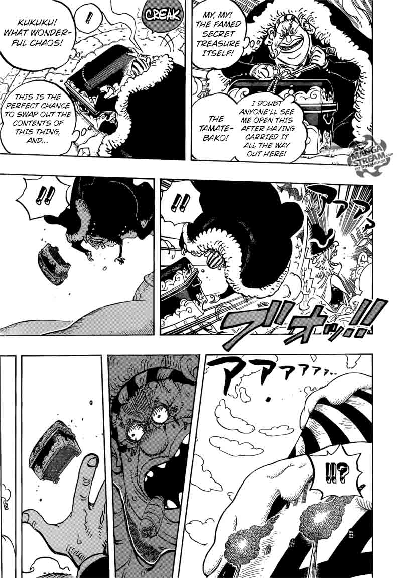 One Piece Manga Chapter 869 page 11 - Under Siege