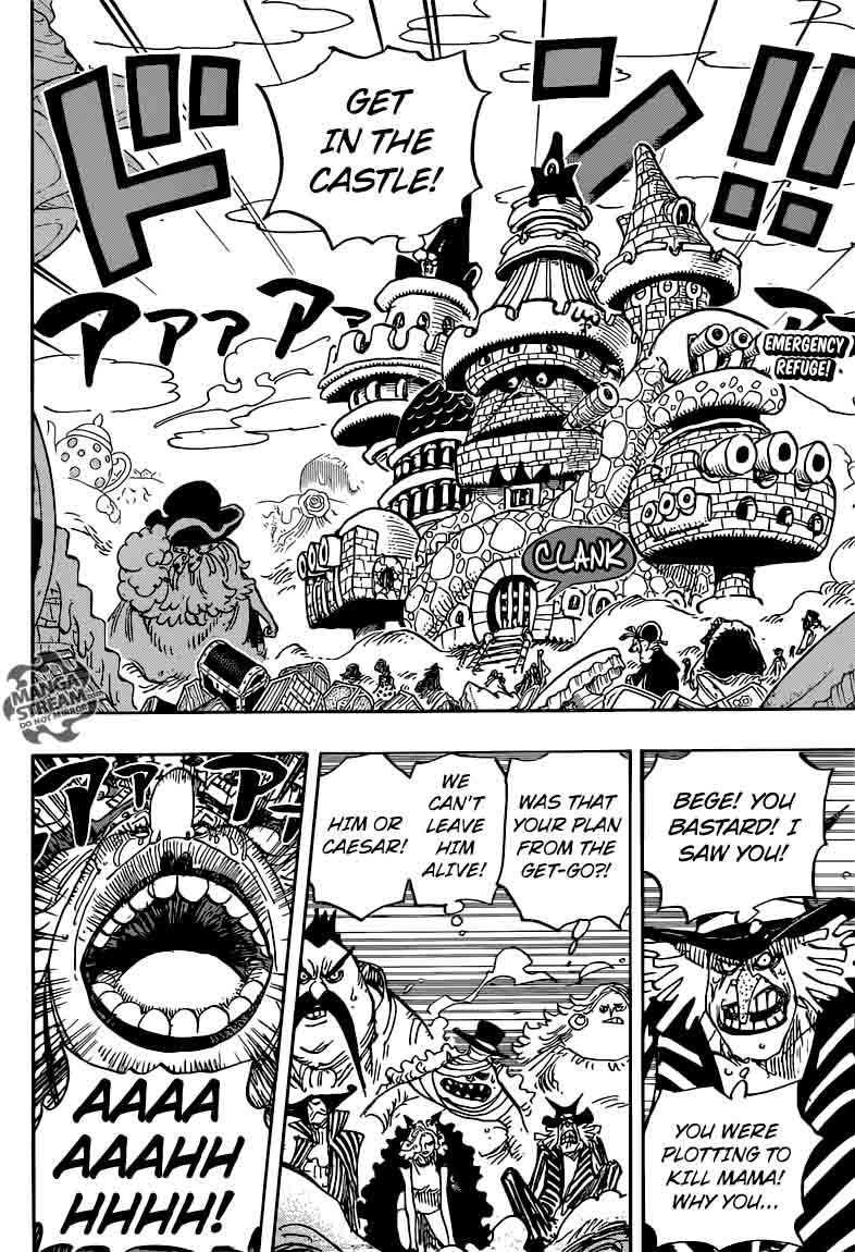 One Piece Manga Chapter 869 page 2 - Under Siege