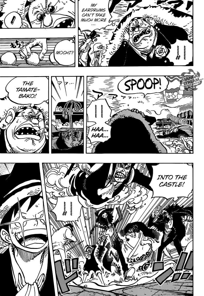 One Piece Manga Chapter 869 page 3 - Under Siege
