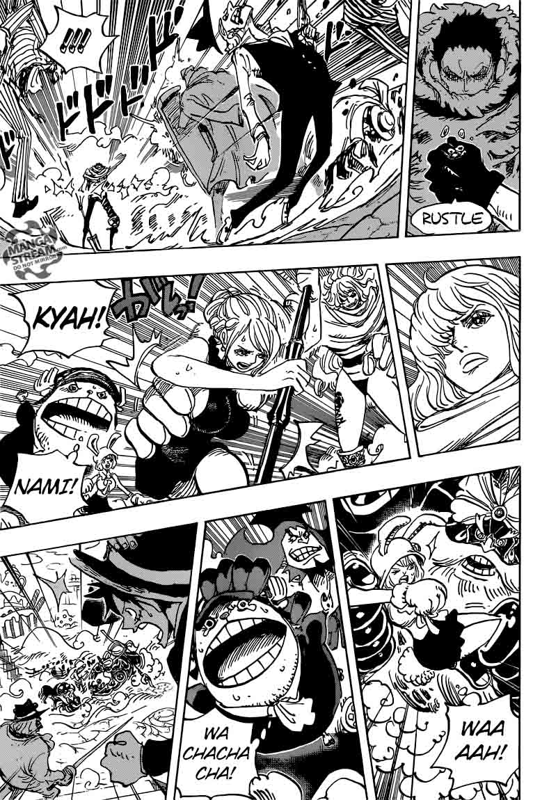 One Piece Manga Chapter 869 page 5 - Under Siege