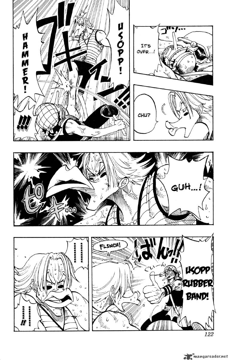 One Piece Manga Chapter 87 page 14 - It's Over!!