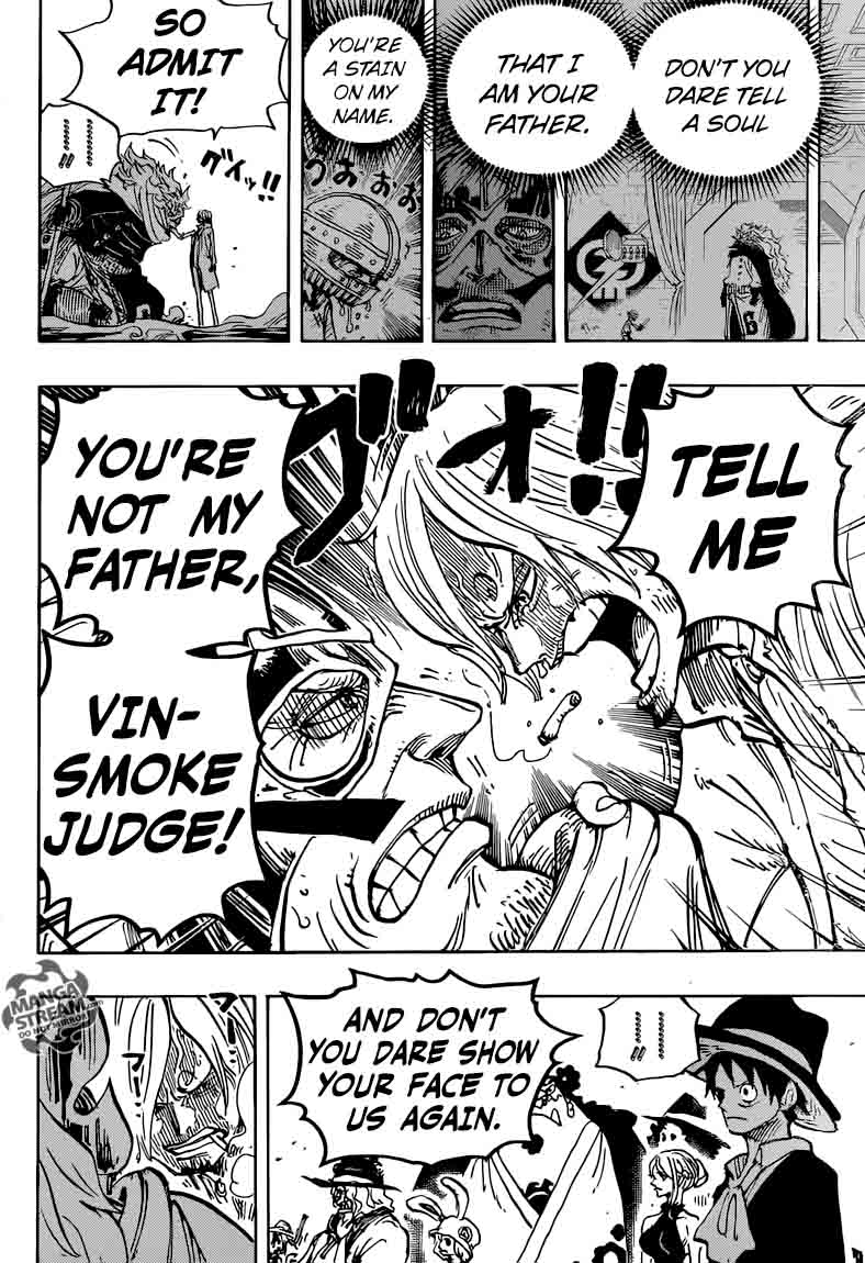 One Piece Manga Chapter 870 page 10 - Parting