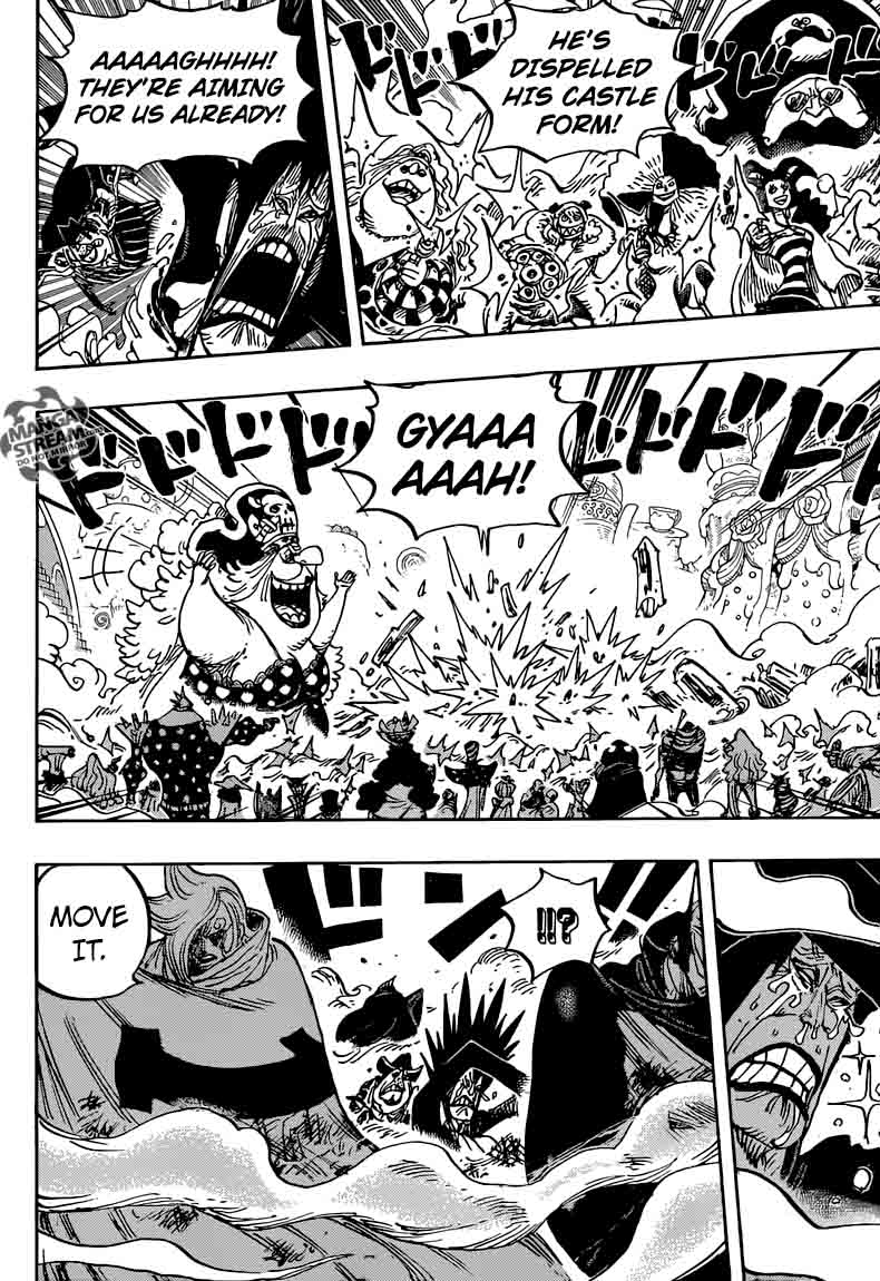 One Piece Manga Chapter 870 page 14 - Parting