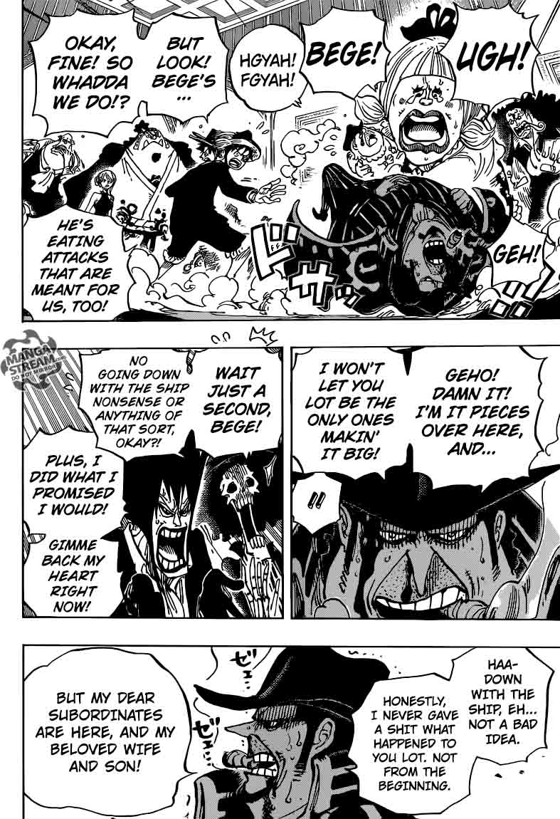 One Piece Manga Chapter 870 page 6 - Parting