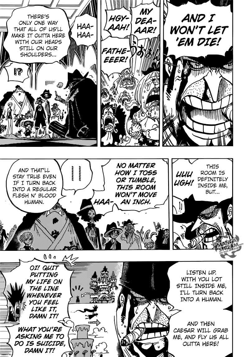 One Piece Manga Chapter 870 page 7 - Parting