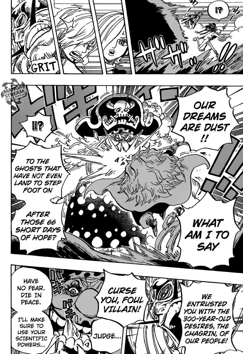 One Piece Manga Chapter 871 page 10 - You Can Do It, Caesar!!