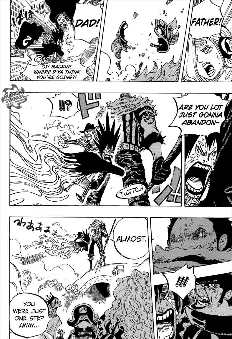 One Piece Manga Chapter 871 page 12 - You Can Do It, Caesar!!