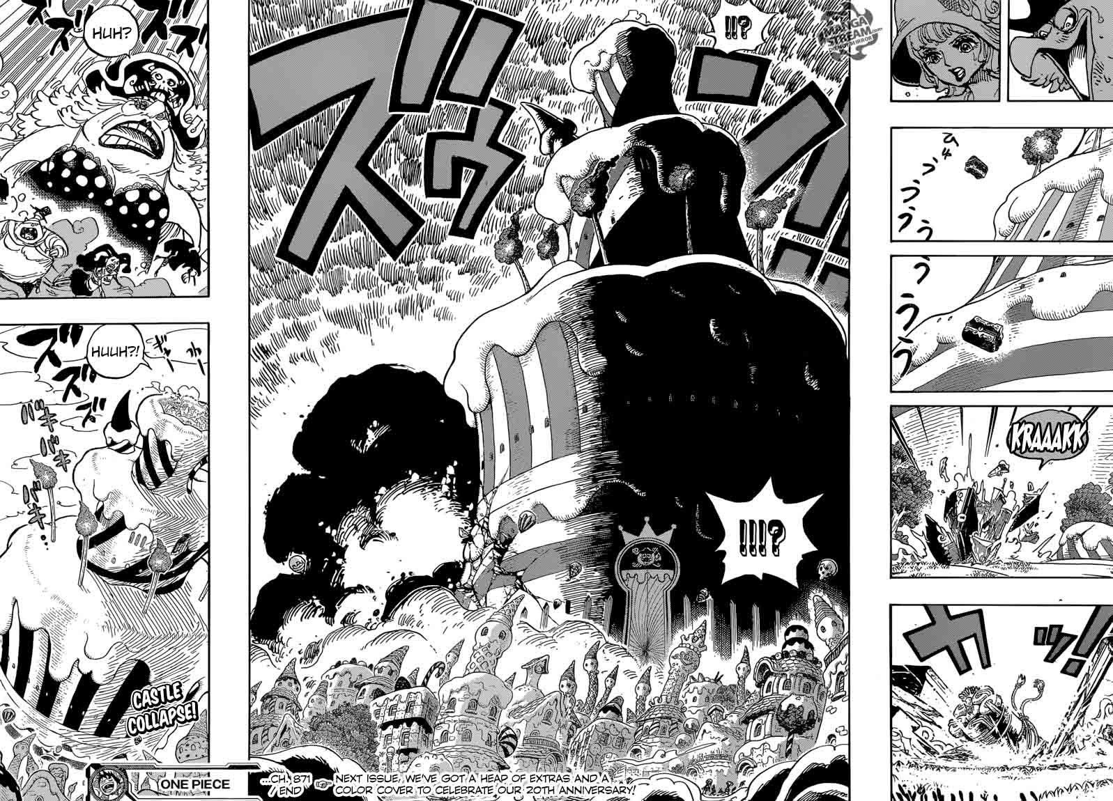 One Piece Manga Chapter 871 page 16 - You Can Do It, Caesar!!