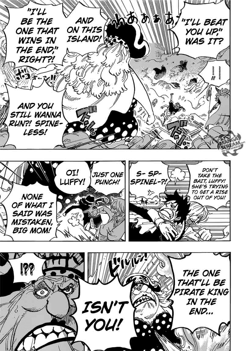 One Piece Manga Chapter 871 page 7 - You Can Do It, Caesar!!