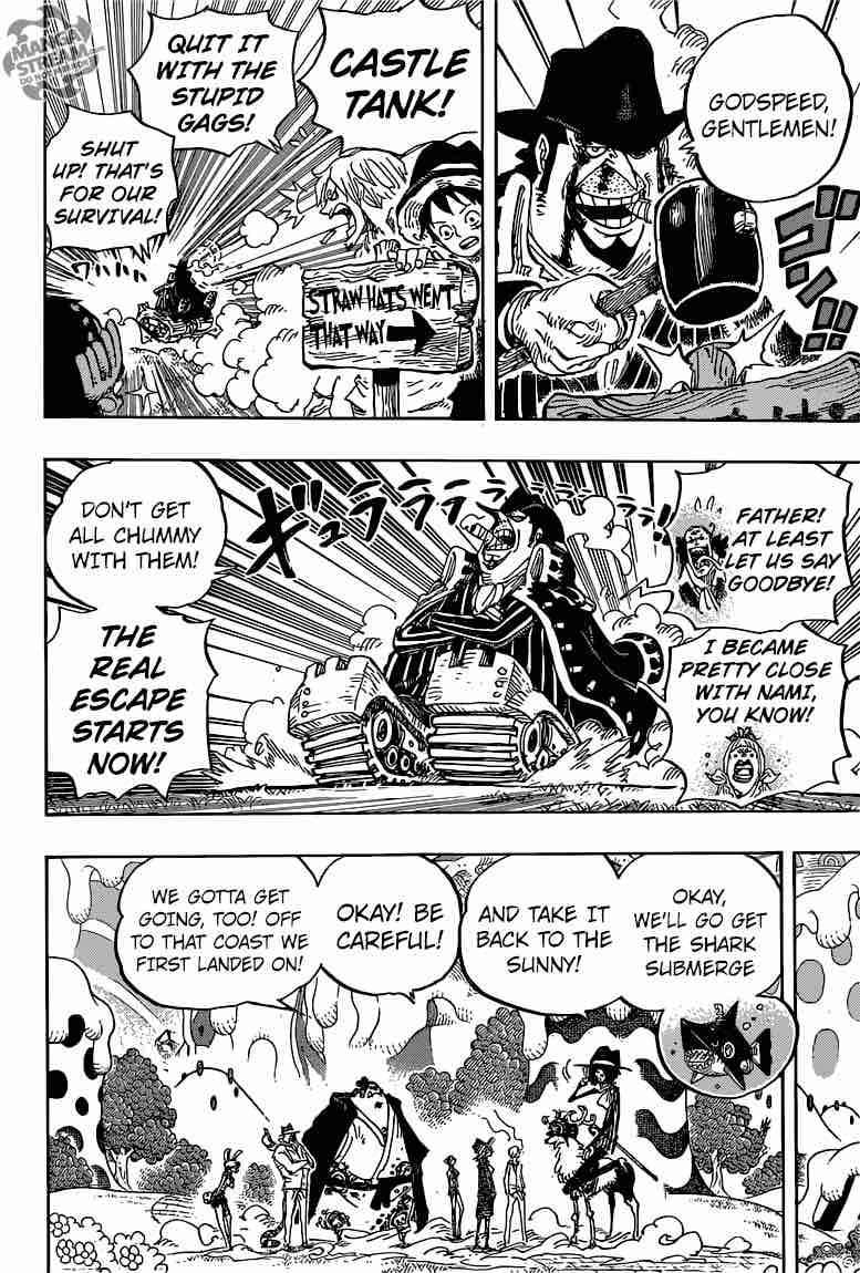 One Piece Manga Chapter 872 page 18 - Thick and Fluffy