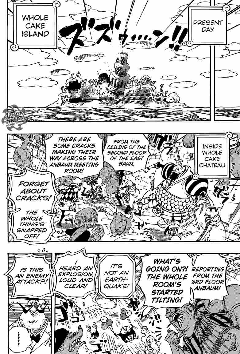 One Piece Manga Chapter 872 page 6 - Thick and Fluffy