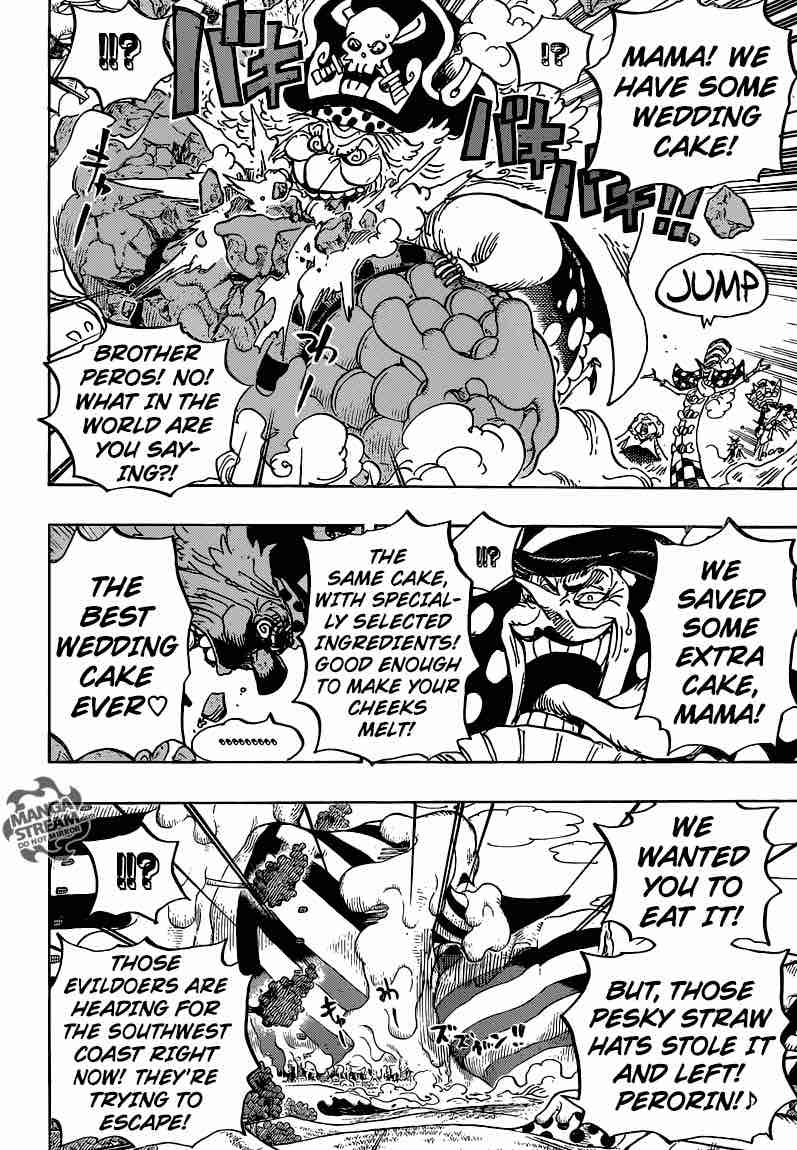One Piece Manga Chapter 873 page 7 - Trapped Like Sweets in a Cage