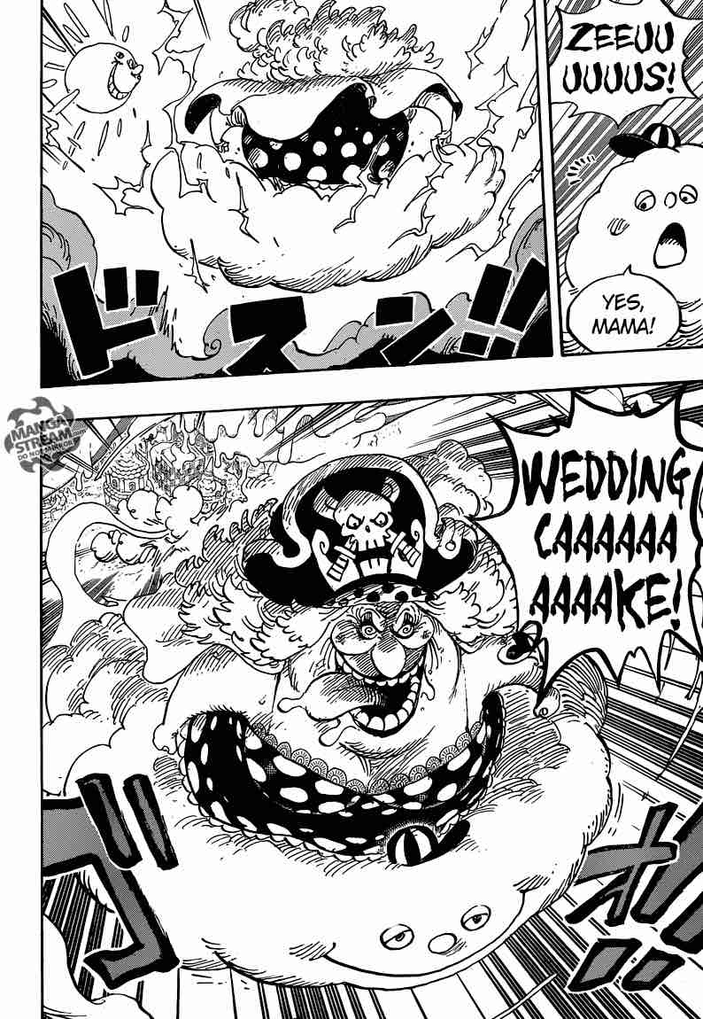 One Piece Manga Chapter 873 page 9 - Trapped Like Sweets in a Cage