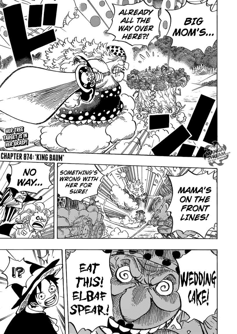 One Piece Manga Chapter 874 page 2 - Be My Servant